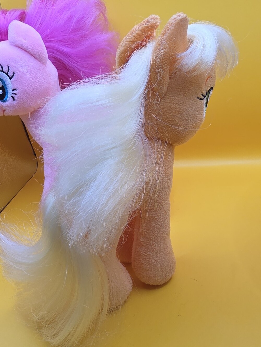 TY My Little Pony Plush Lot Fluttershy Pinkie Pie Applejack 7" - Picture 4 of 6